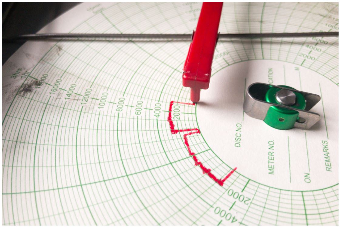 Pressure chart recorder